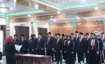 Setelah Dilantik, Panwascam se-HST Diminta Langsung Tancap Gas Pengawasan