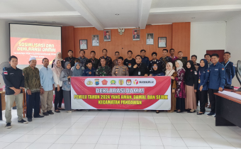 Giat Deklarasi Pemilu Damai Pada Pemilu Tahun 2024 di Kecamatan Pandawan