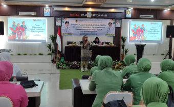 Nurul Huda sebagai narasumber 